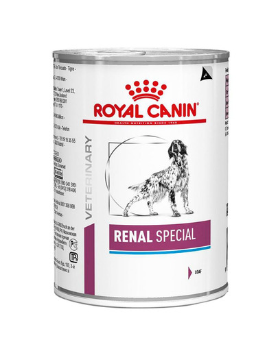ROYAL CANIN Renal Special Canine Hrana umeda pentru cainii adulti cu insuficienta renala cronica 12 x 410 g 410 imagine 2022